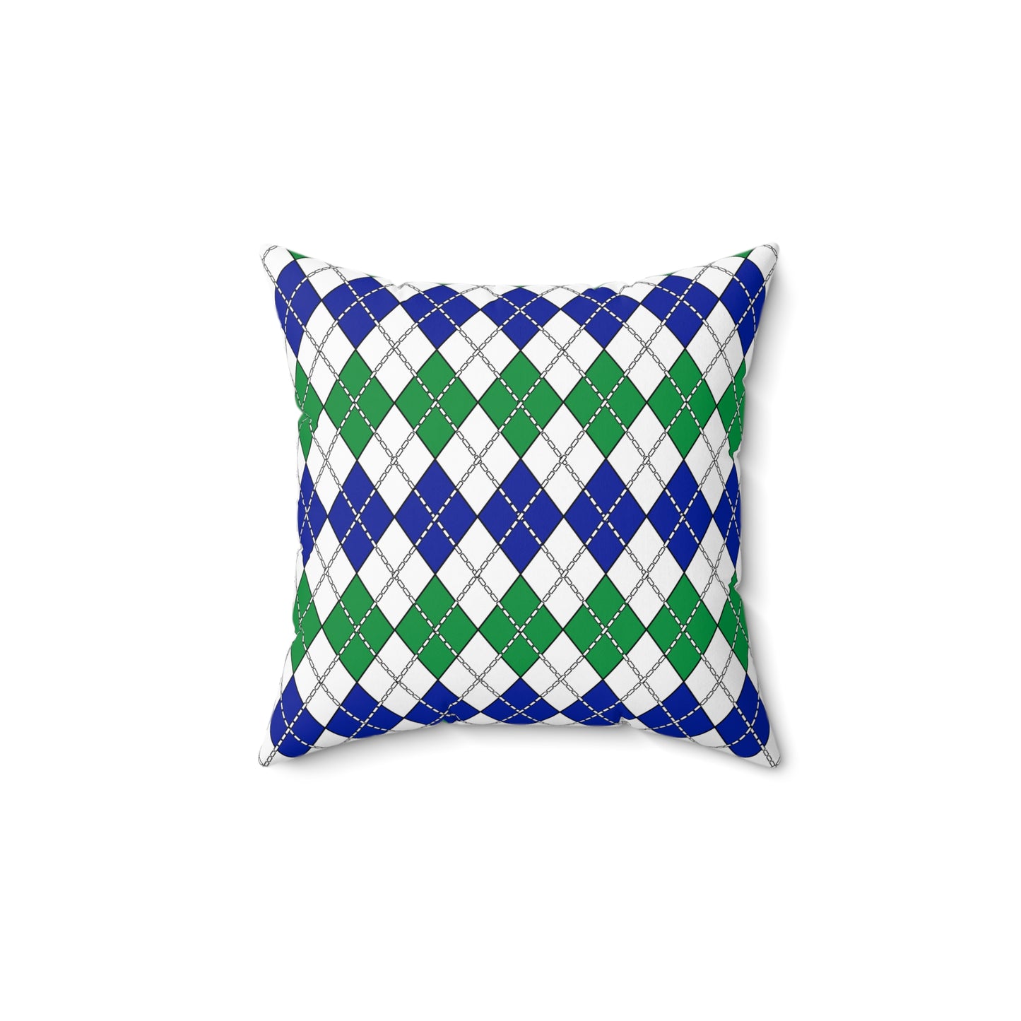 Lesotho Retro Argyle Cushion Pillow