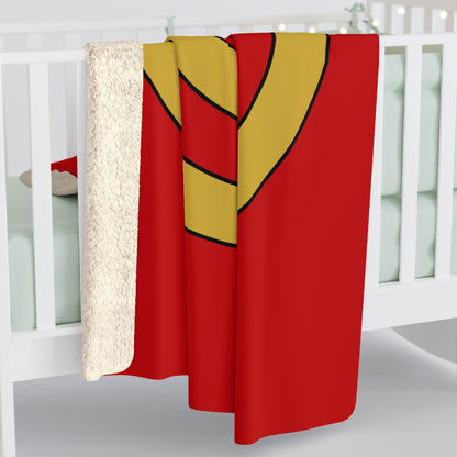 Montenegro Retro Target Blanket Throw