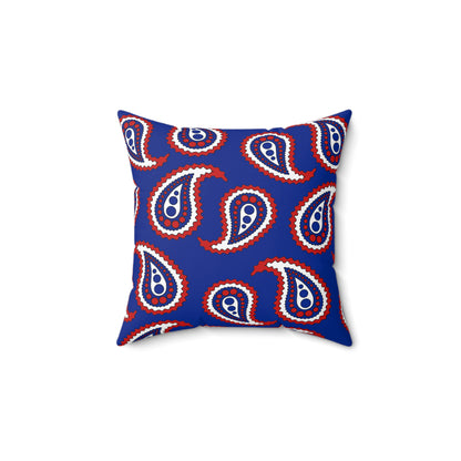 Cuba Retro Paisley Cushion Pillow