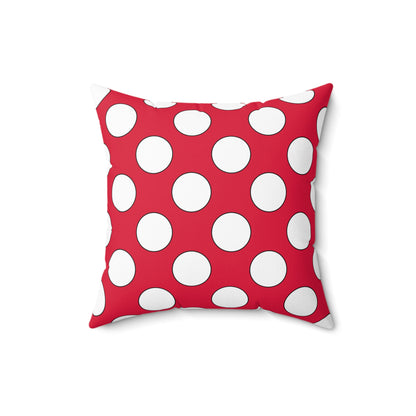 Poland Retro Polka Dots Cushion Pillow