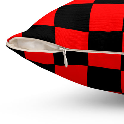Albania Retro Check Cushion Pillow