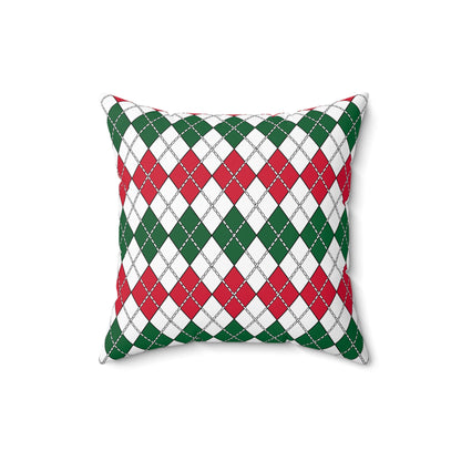 Algeria Retro Argyle Cushion Pillow