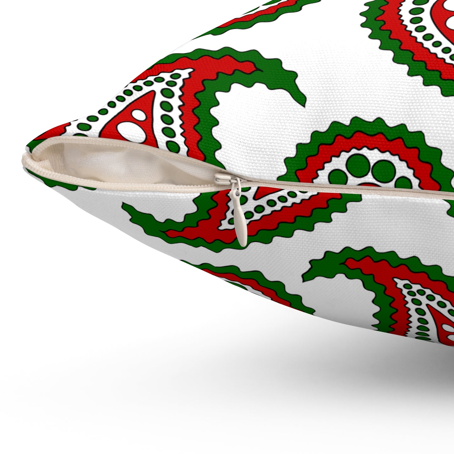 Tajikistan Retro Paisley Cushion Pillow