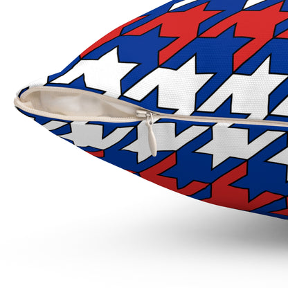 Iceland Retro Houndstooth Cushion Pillow