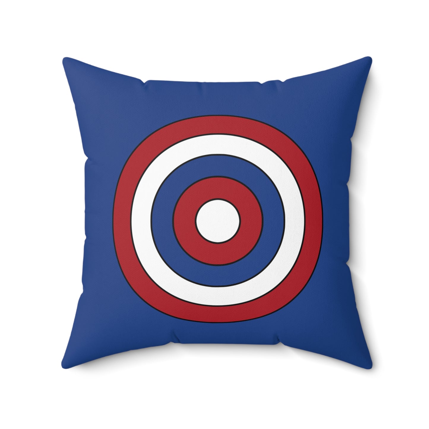 Caribbean Netherlands Retro Target Cushion Pillow