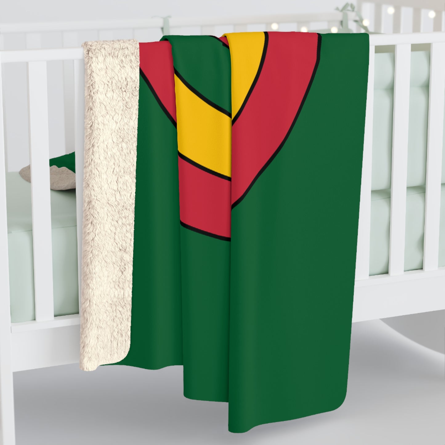 Mauritania Retro Target Blanket Throw