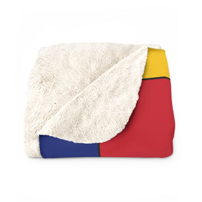 Venezuela Retro Check Blanket Throw