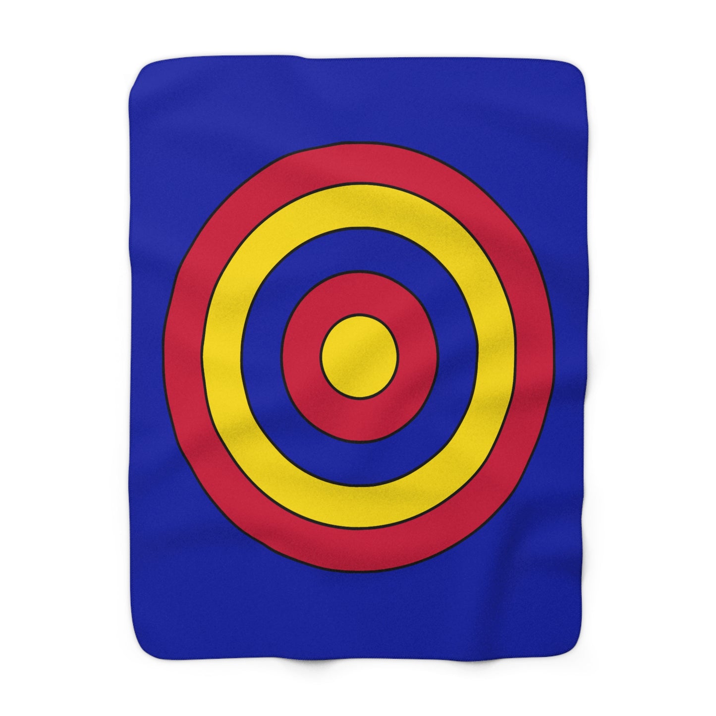 Andorra Retro Target Blanket Throw