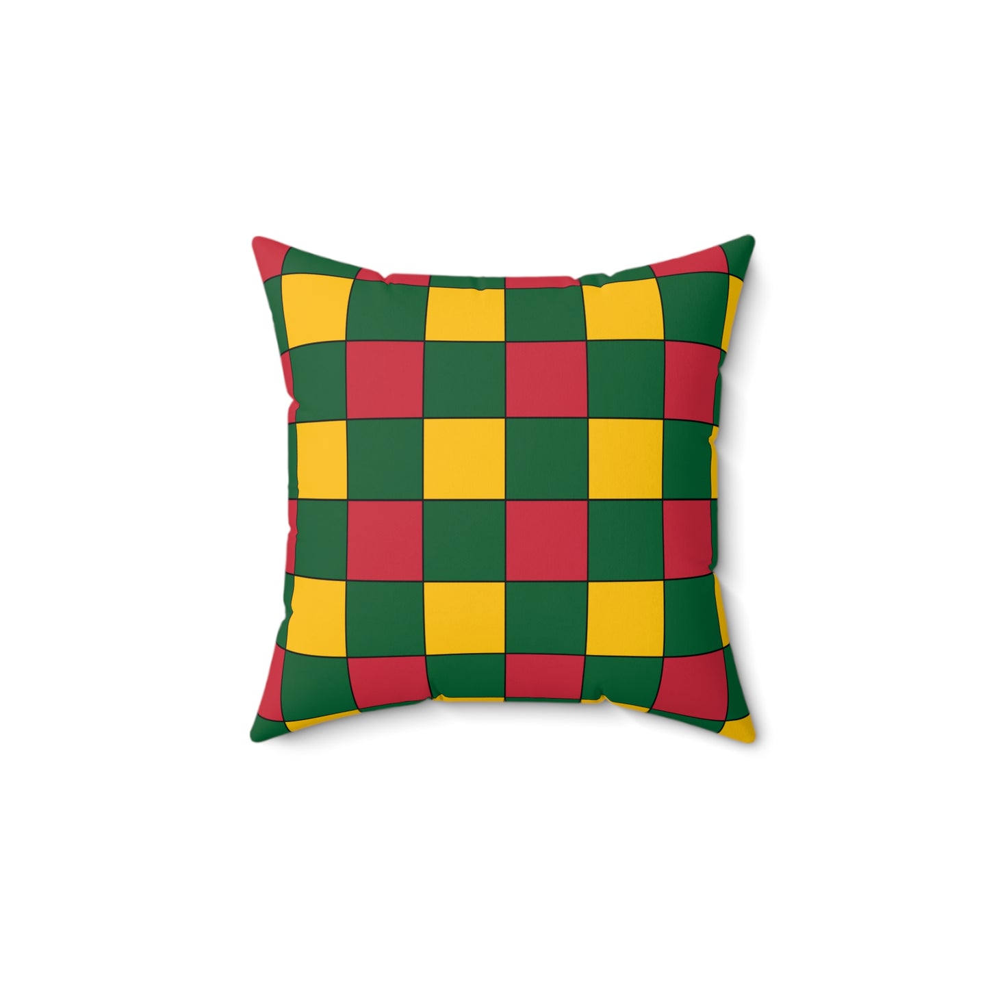 Mauritania Retro Check Cushion Pillow