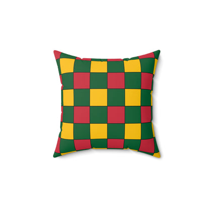 Mauritania Retro Check Cushion Pillow