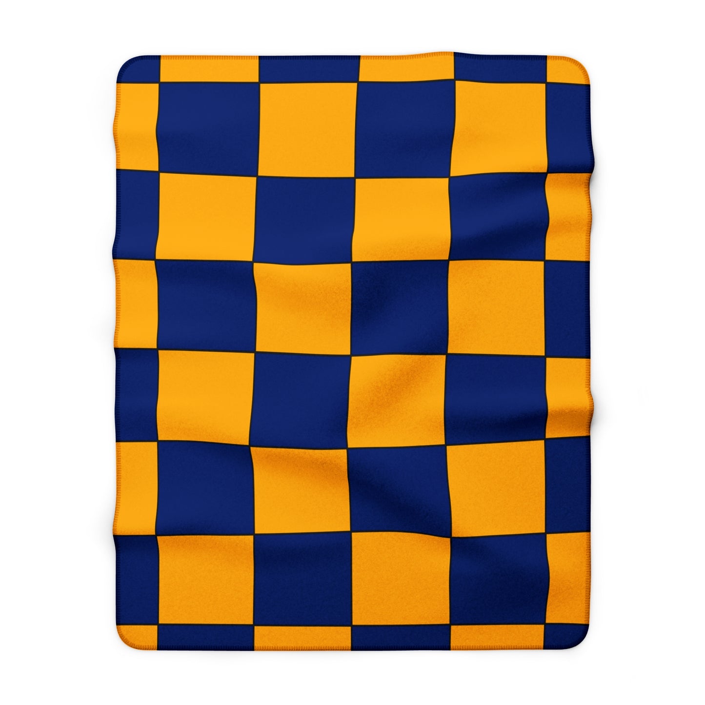 Nauru Retro Check Blanket Throw