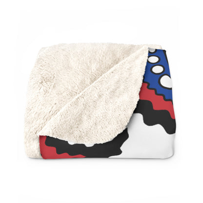 Republic Of Korea Retro Paisley Blanket Throw