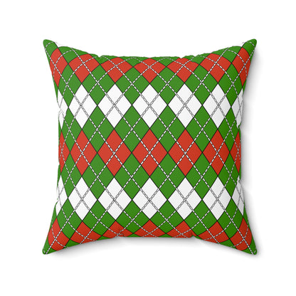 Hungary Retro Argyle Cushion Pillow