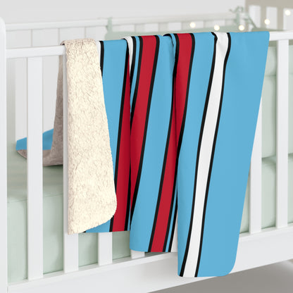 Fiji Retro Stripes Blanket Throw