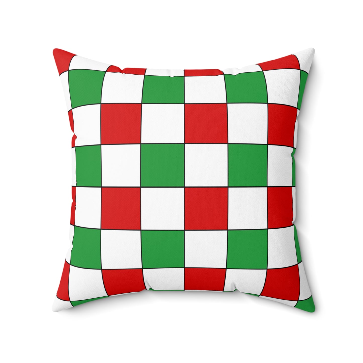 Iran Retro Check Cushion Pillow
