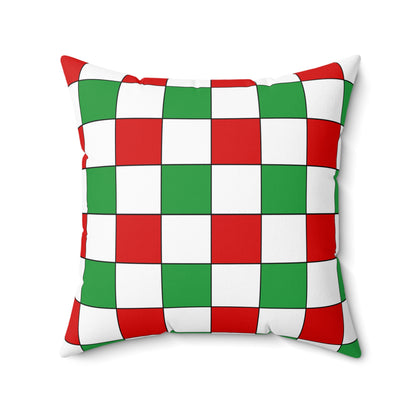Iran Retro Check Cushion Pillow