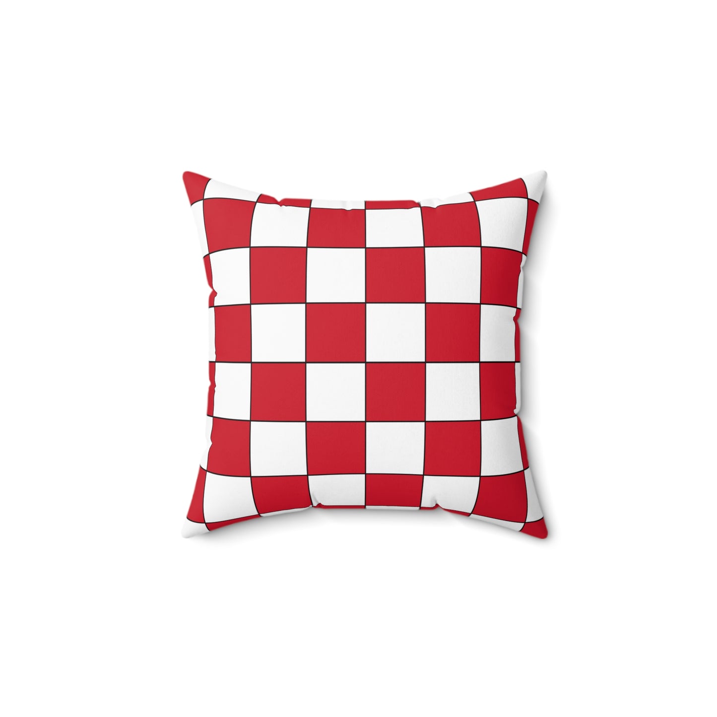 Jersey Retro Check Cushion Pillow