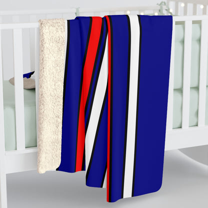 Heard Island And Mcdonald Islands Retro Stripes Blanket Throw