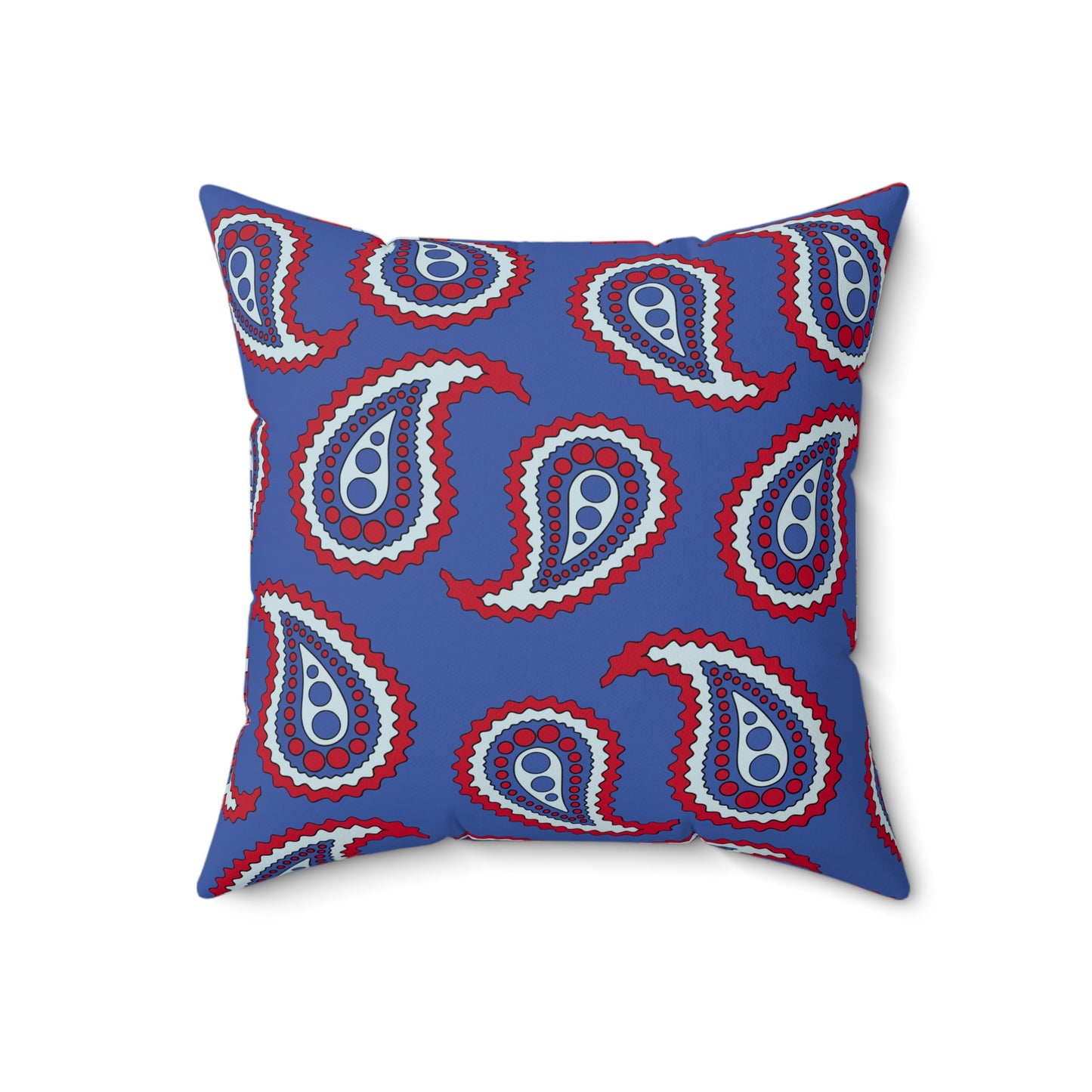 Guam Retro Paisley Cushion Pillow