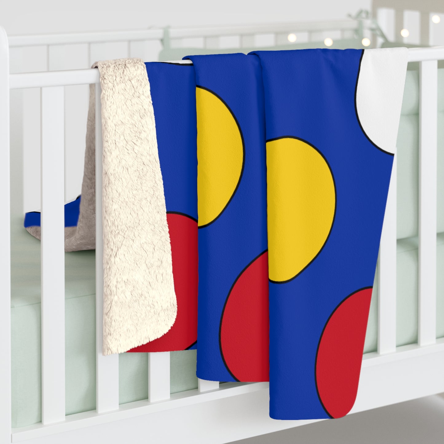 Philippines Retro Polka Dots Blanket Throw