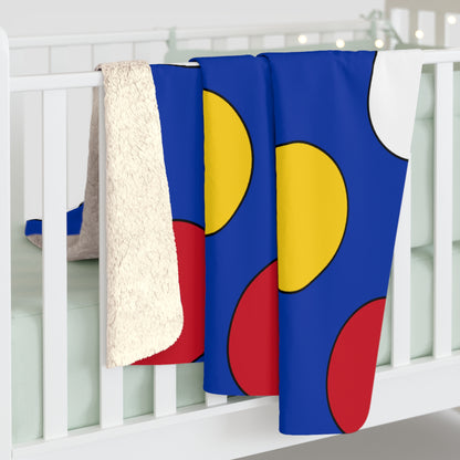 Philippines Retro Polka Dots Blanket Throw
