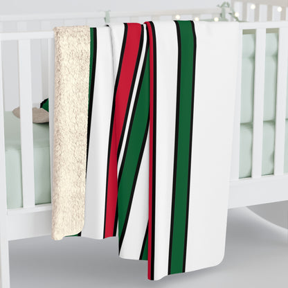 Algeria Retro Stripes Blanket Throw