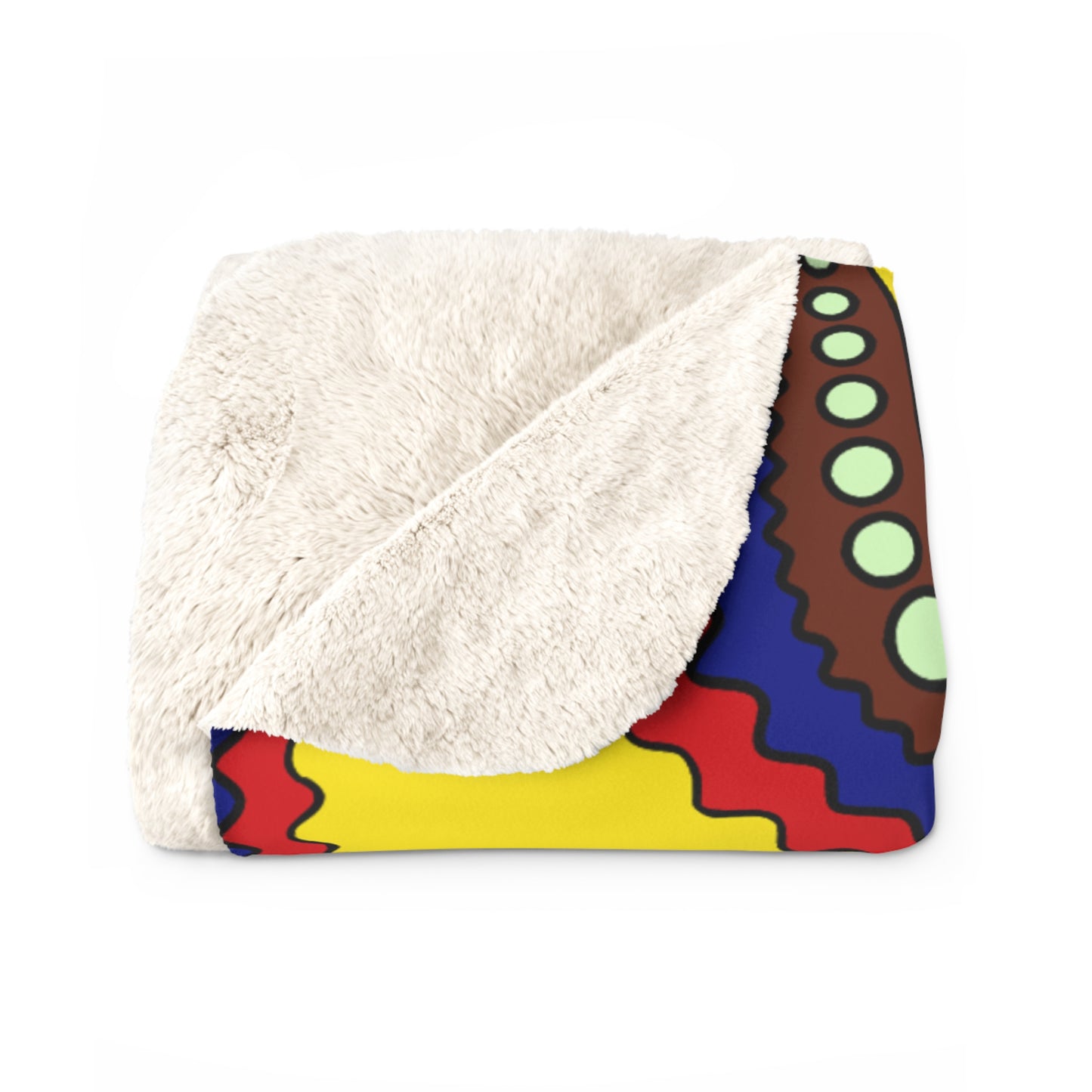 Ecuador Retro Paisley Blanket Throw