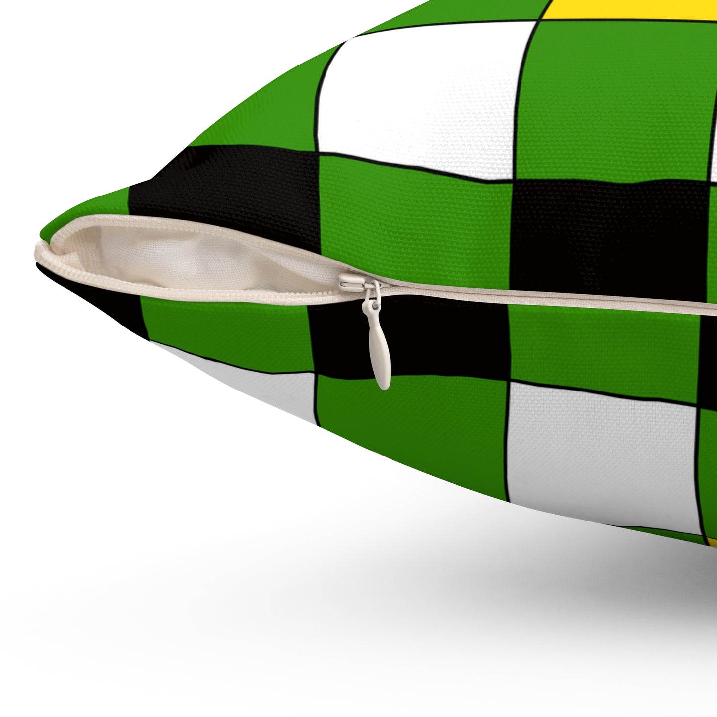 Guyana Retro Check Cushion Pillow