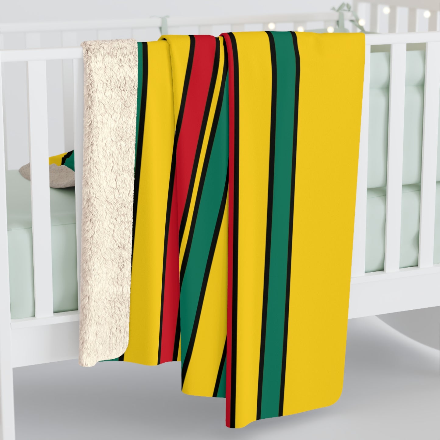Cameroon Retro Stripes Blanket Throw