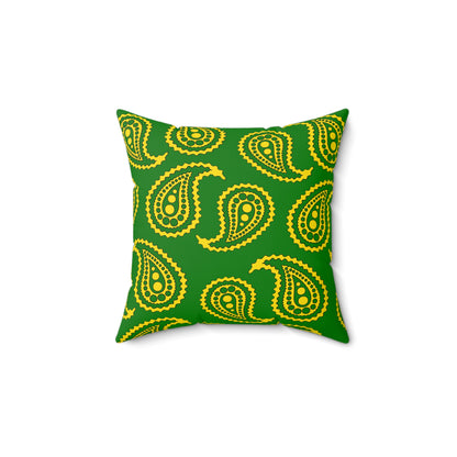 Cocos Islands Retro Paisley Cushion Pillow