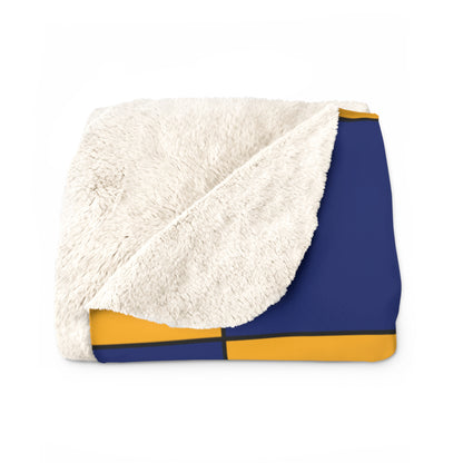 Nauru Retro Check Blanket Throw