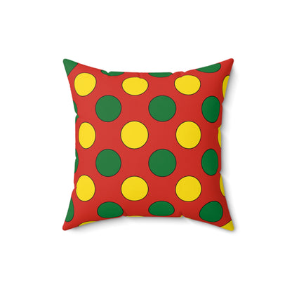 Bolivia Retro Polka Dots Cushion Pillow