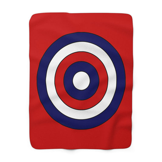 Nepal Retro Target Blanket Throw