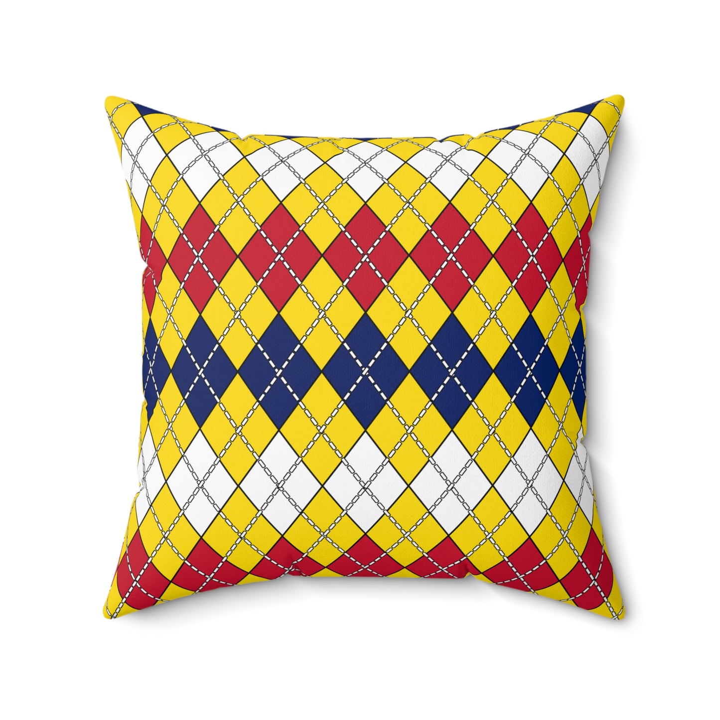 Niue Retro Argyle Cushion Pillow