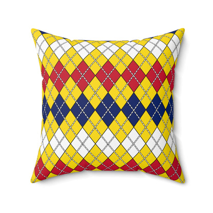 Niue Retro Argyle Cushion Pillow