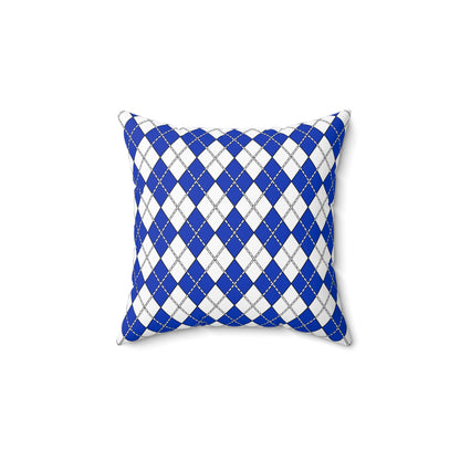 Israel Retro Argyle Cushion Pillow