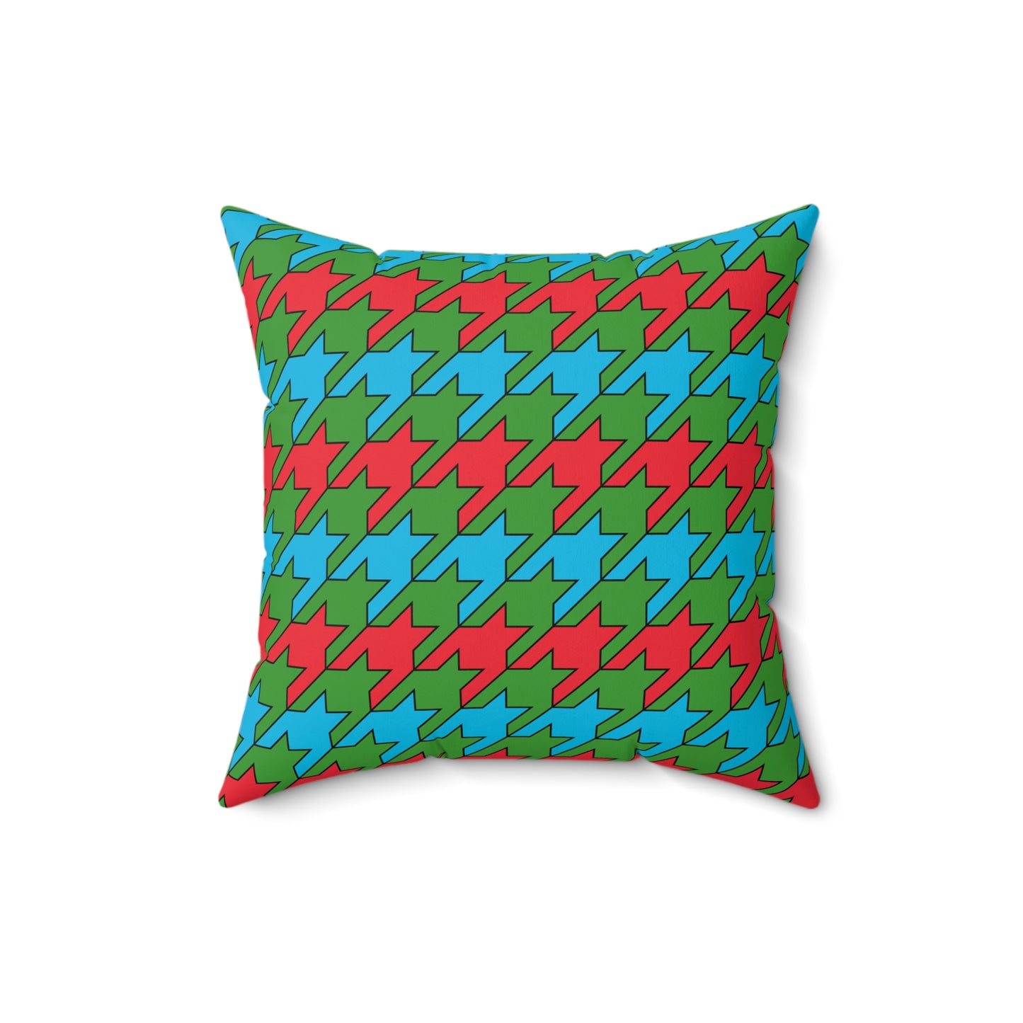 Azerbaijan Retro Houndstooth Cushion Pillow