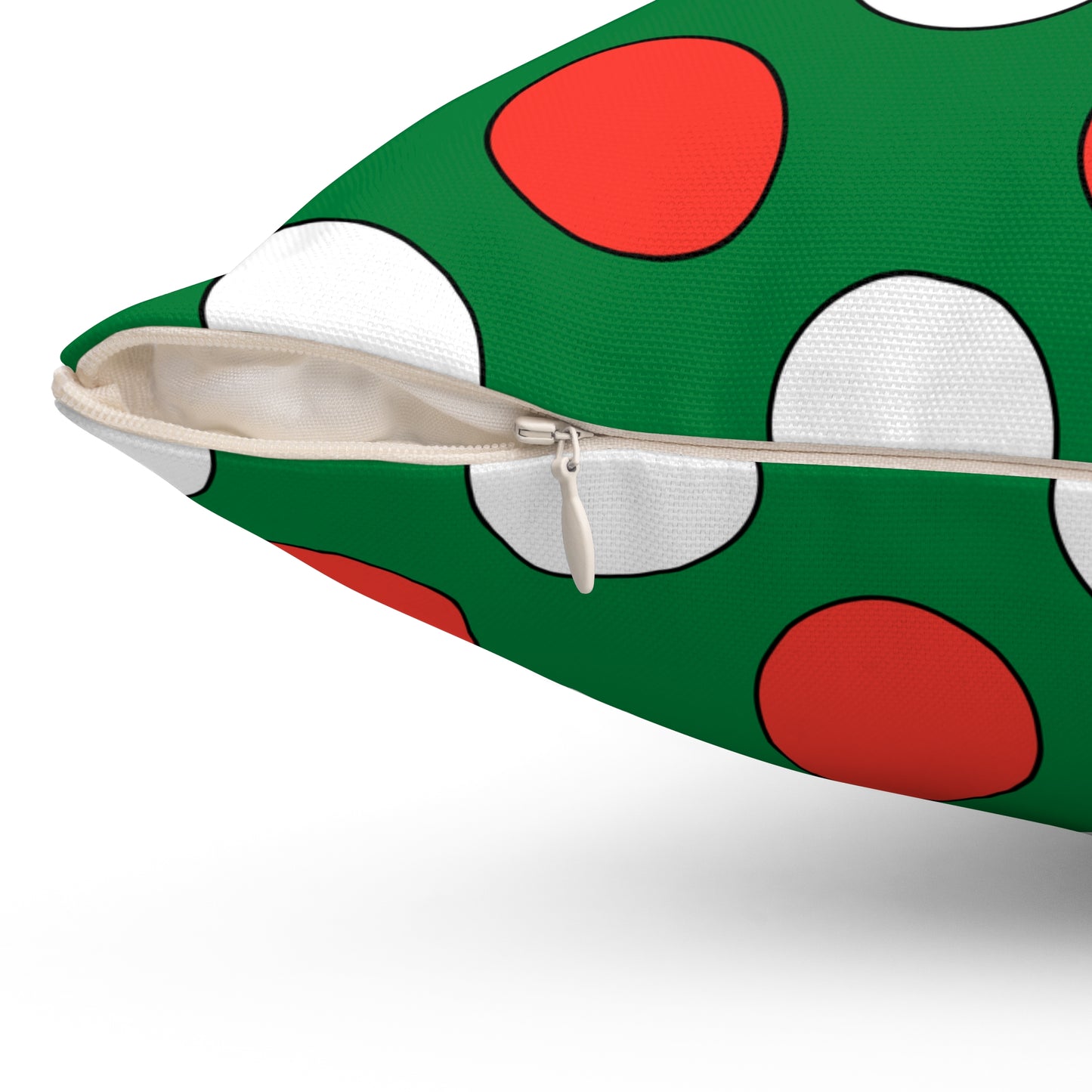Madagascar Retro Polka Dots Cushion Pillow