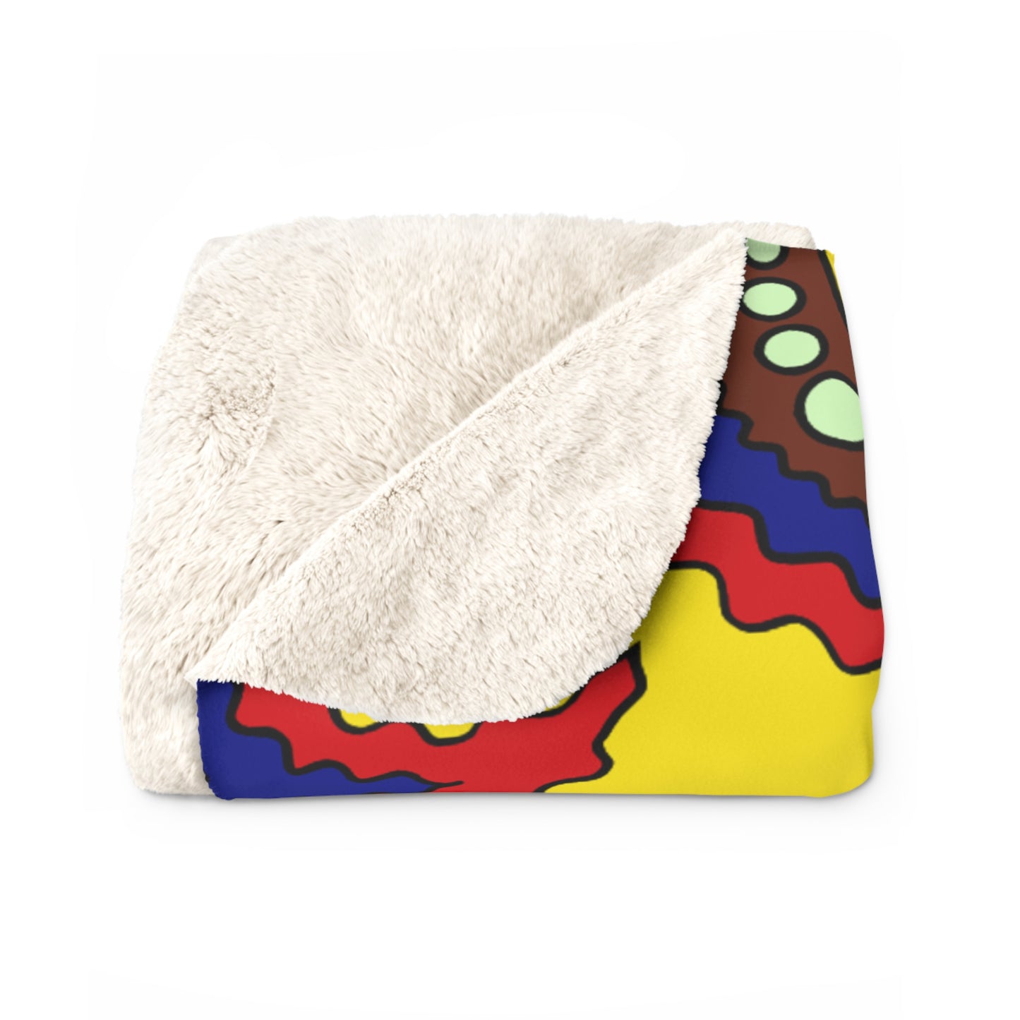 Ecuador Retro Paisley Blanket Throw