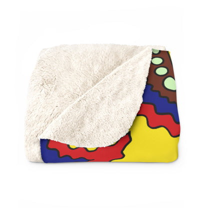 Ecuador Retro Paisley Blanket Throw