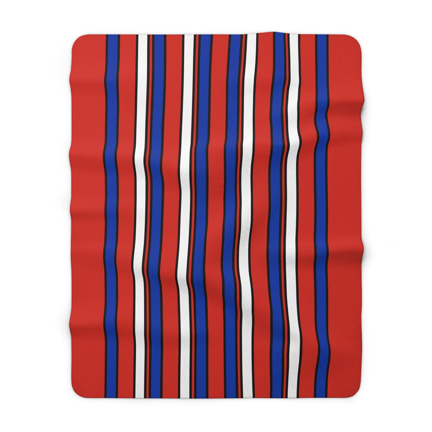 Paraguay Retro Stripes Blanket Throw