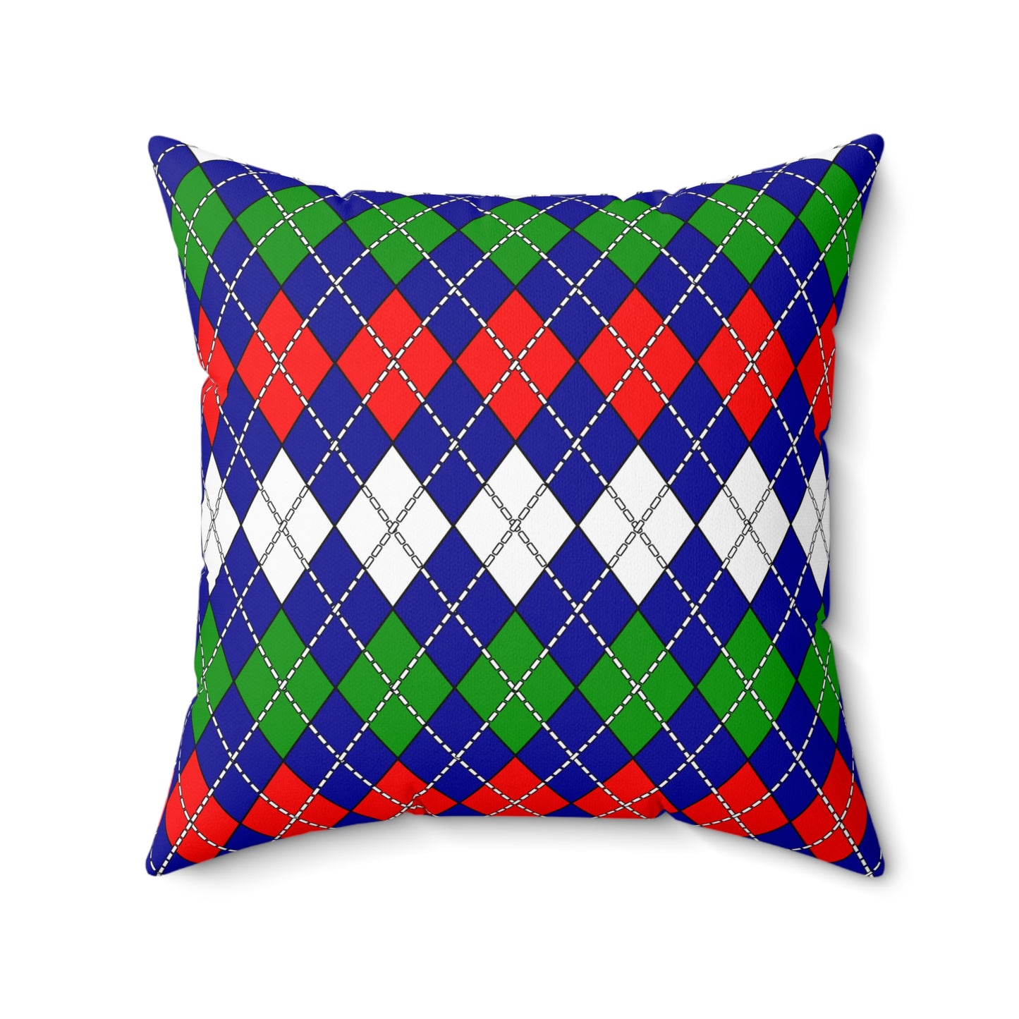 Gambia Retro Argyle Cushion Pillow