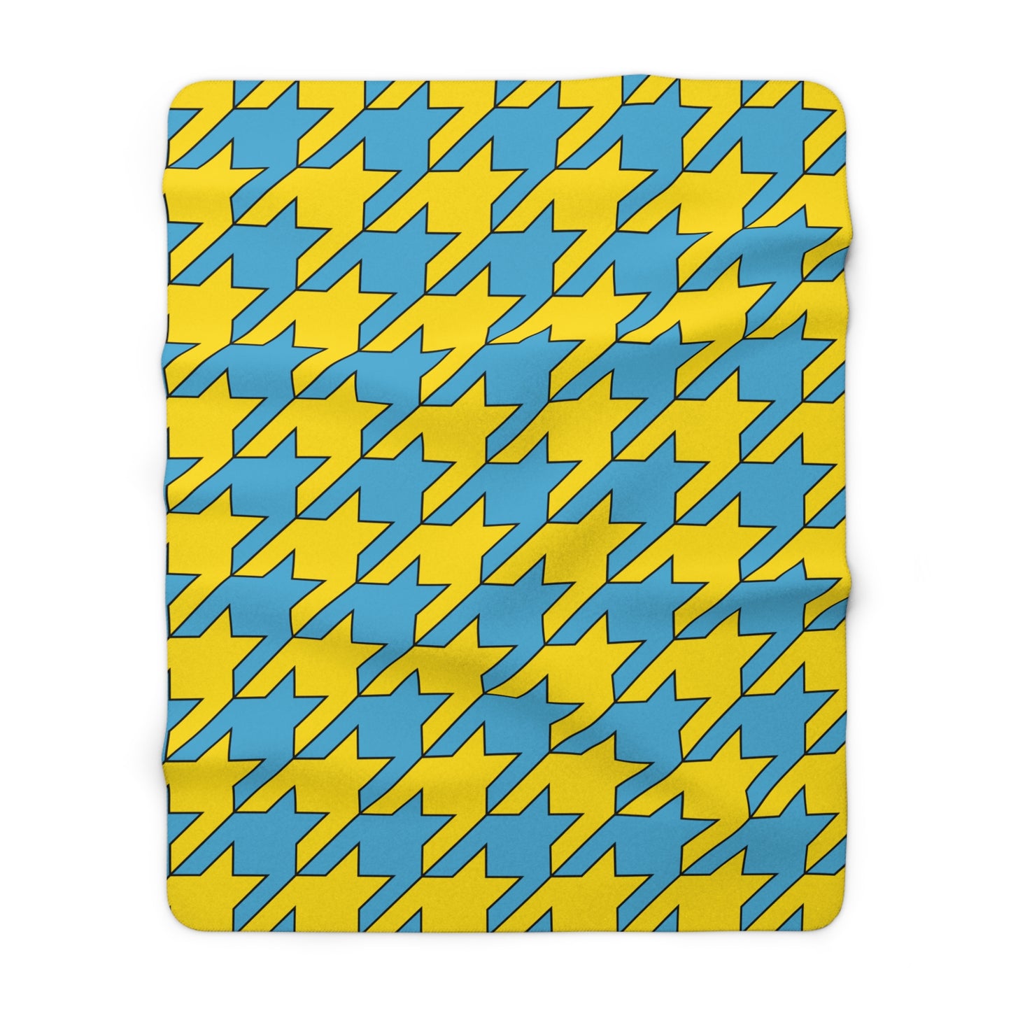 Palau Retro Houndstooth Blanket Throw