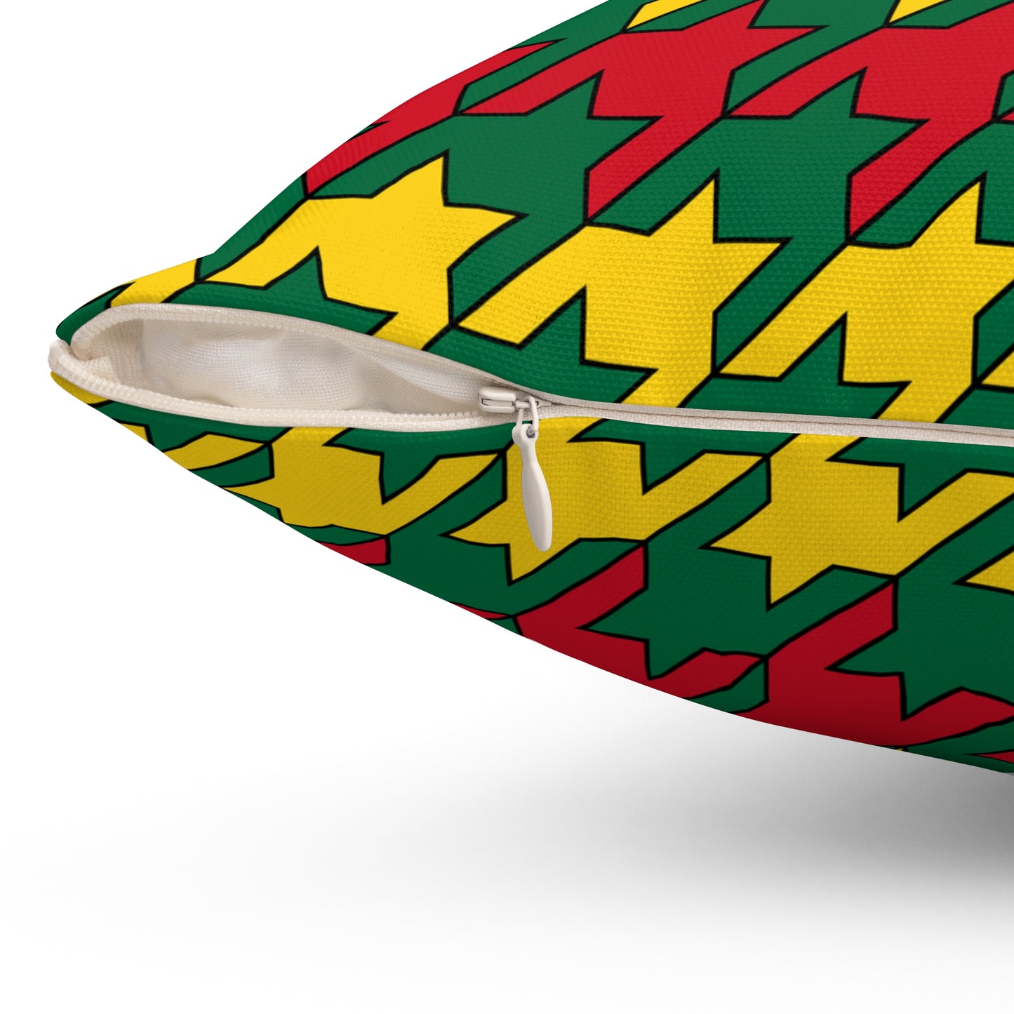 Ghana Retro Houndstooth Cushion Pillow