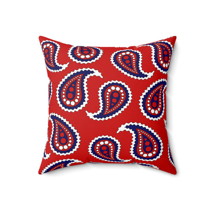 Liberia Retro Paisley Cushion Pillow