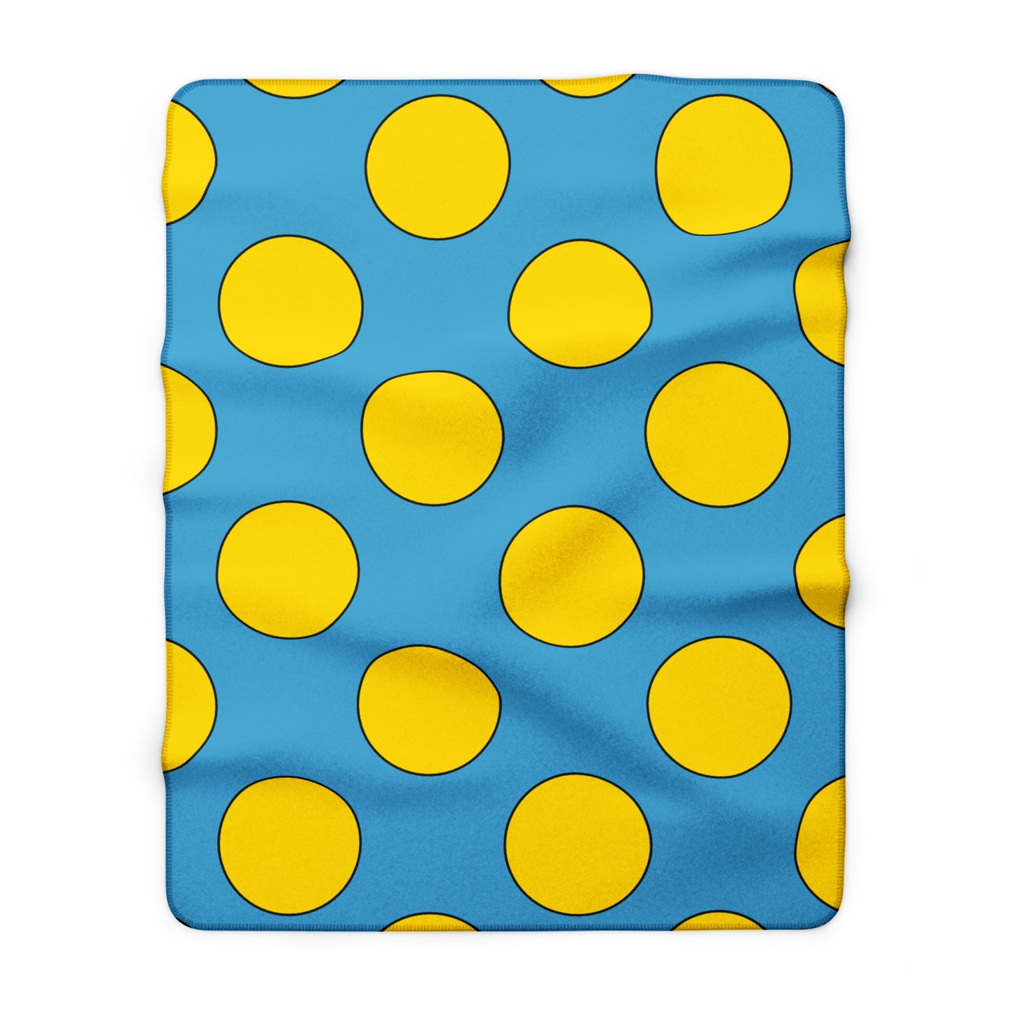 Palau Retro Polka Dots Blanket Throw