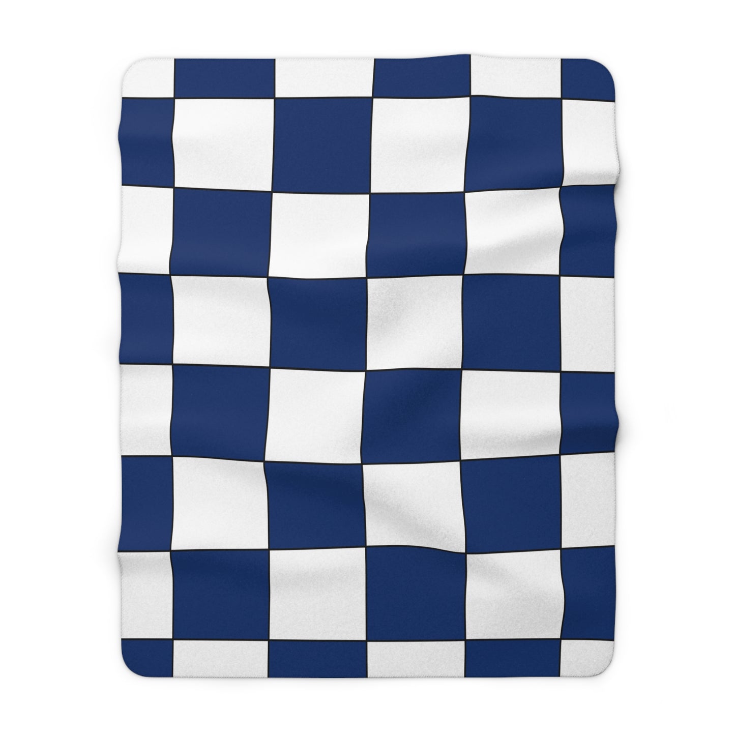 Finland Retro Check Blanket Throw