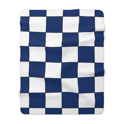 Finland Retro Check Blanket Throw