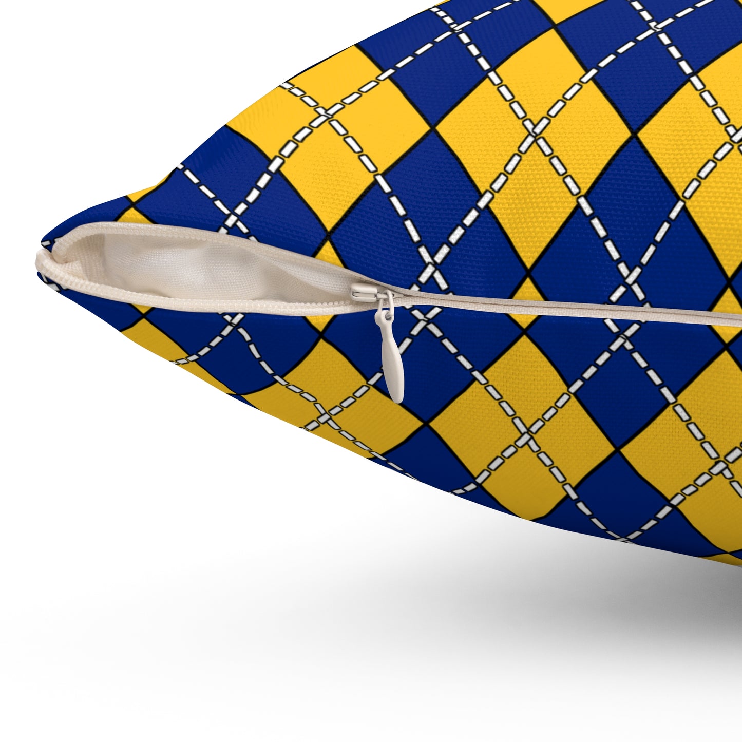 Barbados Retro Argyle Cushion Pillow