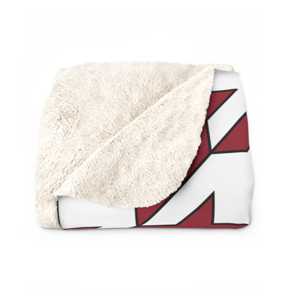 Latvia Retro Houndstooth Blanket Throw